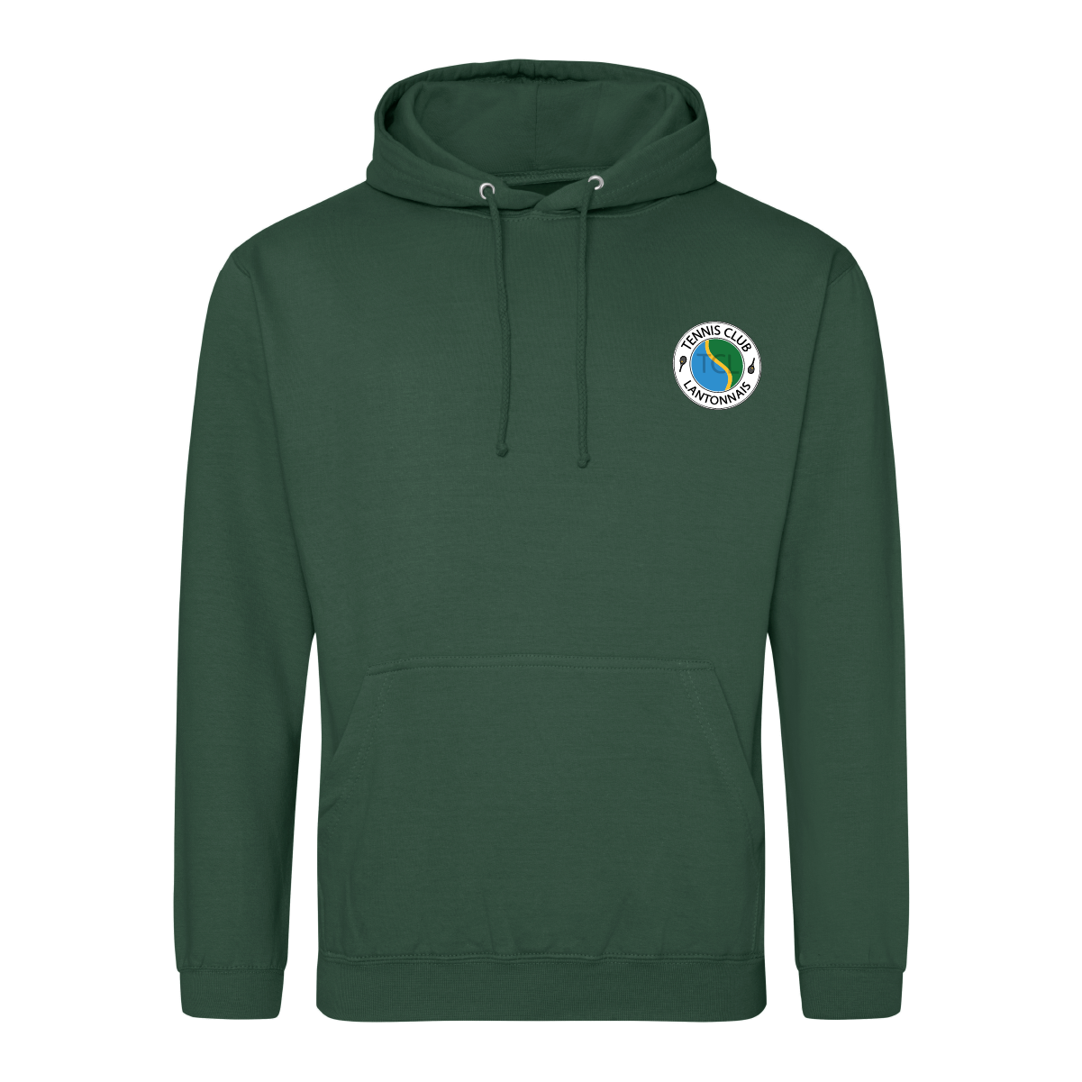 Sweat à capuche – Tennis Club Lantonnais | 3 couleurs • Marquage cœur • Personnalisable – Image 3