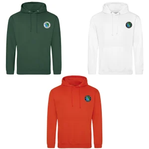 Sweat à capuche – Tennis Club Lantonnais | 3 couleurs • Marquage cœur • Personnalisable