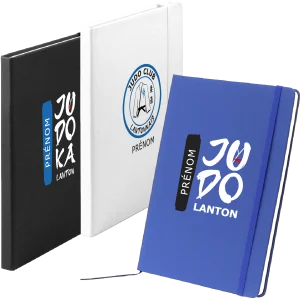 Bloc-notes A5 personnalisé – Judo Club Lantonnais