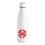 Bouteille isotherme CNTC 500ml blanche avec logo Club Nautique Taussat Cassy