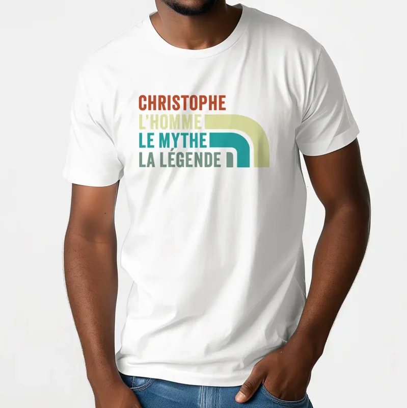 CL081aTShirtBlancPersonnaliseHommeFaceFondBlanc