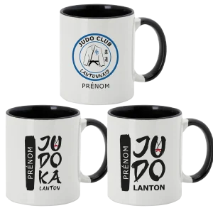Mug officiel – Judo Club Lantonnais | 3 motifs • personnalisable