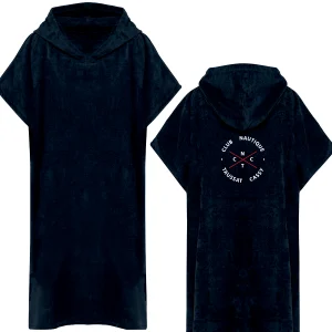 Poncho de Bain Officiel Club Nautique Taussat Cassy (CNTC) – Bleu Marine