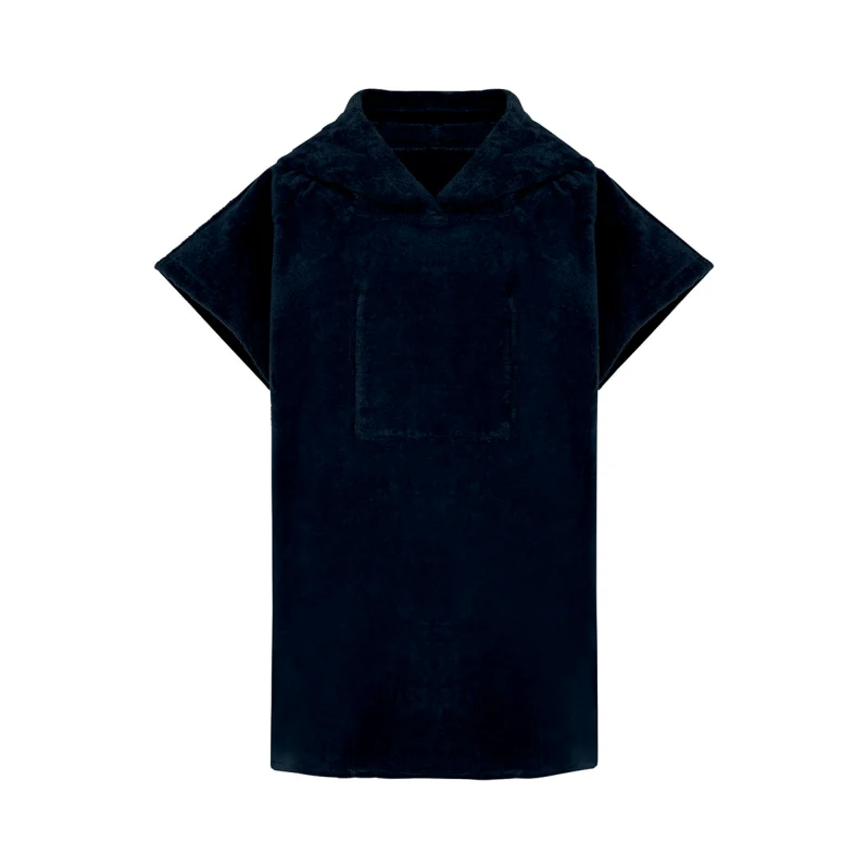 Poncho de bain officiel CNTC bleu marine enfant - vue de face