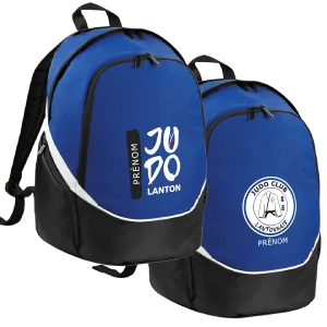 Sac à dos compact – Judo Club Lantonnais | 2 motifs officiels • personnalisable