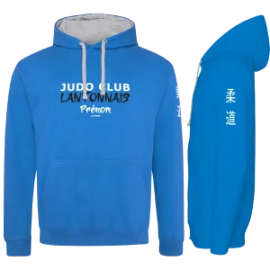 Sweat adhérent – Judo Club Lantonnais | Marquage torse & bras + personnalisation optionnelle