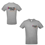T-shirt personnalisé – Logo + prénom ou surnom – Pour clubs & associations